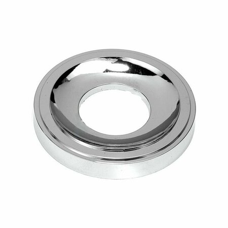 AMERICAN IMAGINATIONS Round Chrome Flange in Plastic with Modern Style AI-38166